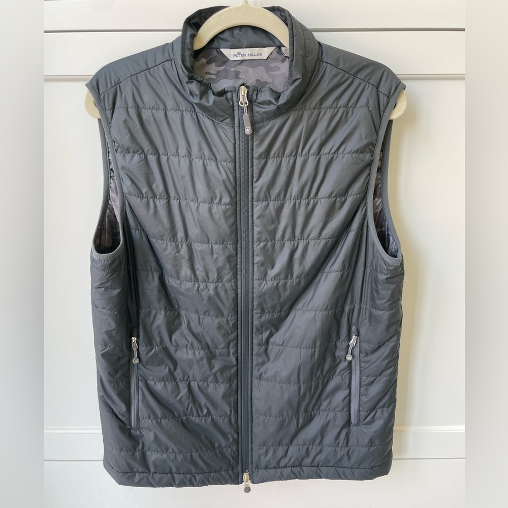 Peter Miller Mens Vest; Size Medium; Gray; Excellent condition